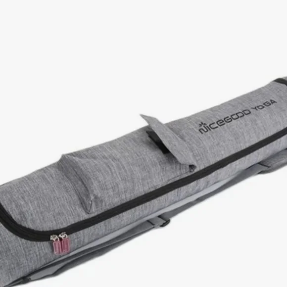 Nicegood YOGA Mat Carry Holder Case Gray Nice Good Shoulder Strap New 27" Long - Picture 6 of 7